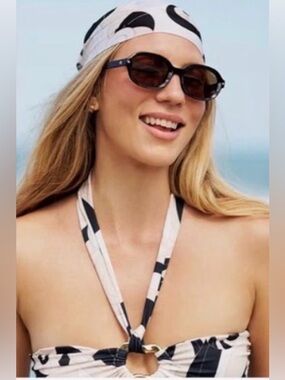 H10 SOJOS Retro Trendy Oval Round Polarized Oval Tortoiseshell Sunglasses NWT